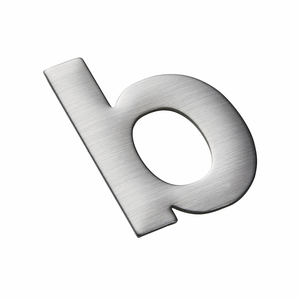 Sandleford 75mm Suburban Stainless Steel Self Adhesive House Letter B
