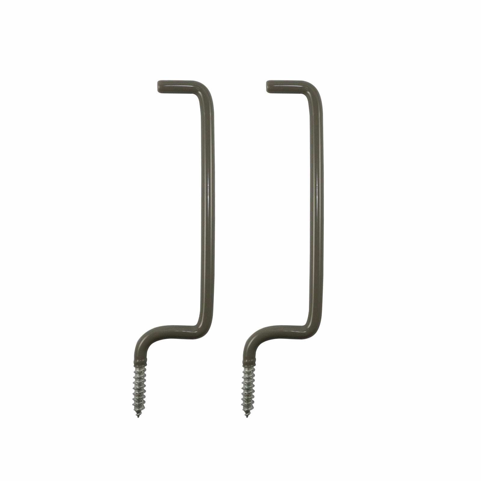 Everhang 190 x 42mm Steel PVC Coated Ladder Storage Hooks 2 Pack