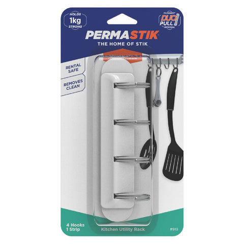 Permastik Kitchen Utility Rack Self Adhesive