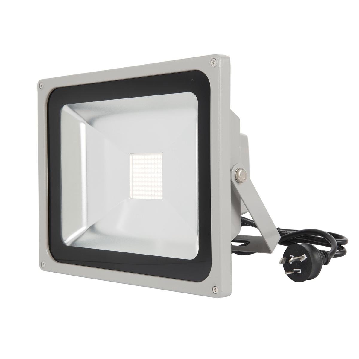 Brilliant 30W Grey Ranger III LED Panel Flood Light - 2700 Lumens - IP65 - SuperSaverAU - view 1