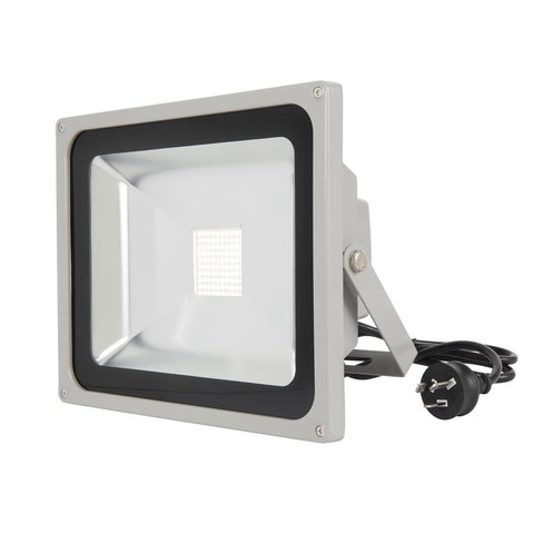 Brilliant 30W Grey Ranger III LED Panel Flood Light - 2700 Lumens - IP65 - SuperSaverAU - view 1