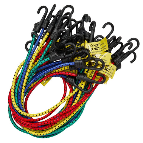 Syneco 75cm Elasticised Tie Down Octopus Straps Weather Resistant 20 Pack