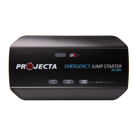 Projecta 12V 1200A Lithium Jumpstarter JS1200 in Black with LED Light and USB Power Bank