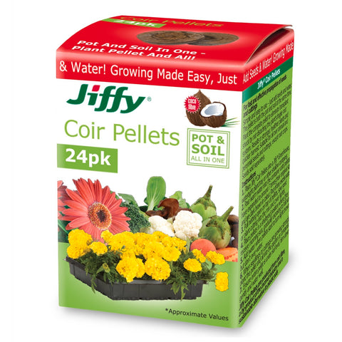 Mr Fothergill's Jiffy Coir Pellet Refill - 24 Pack