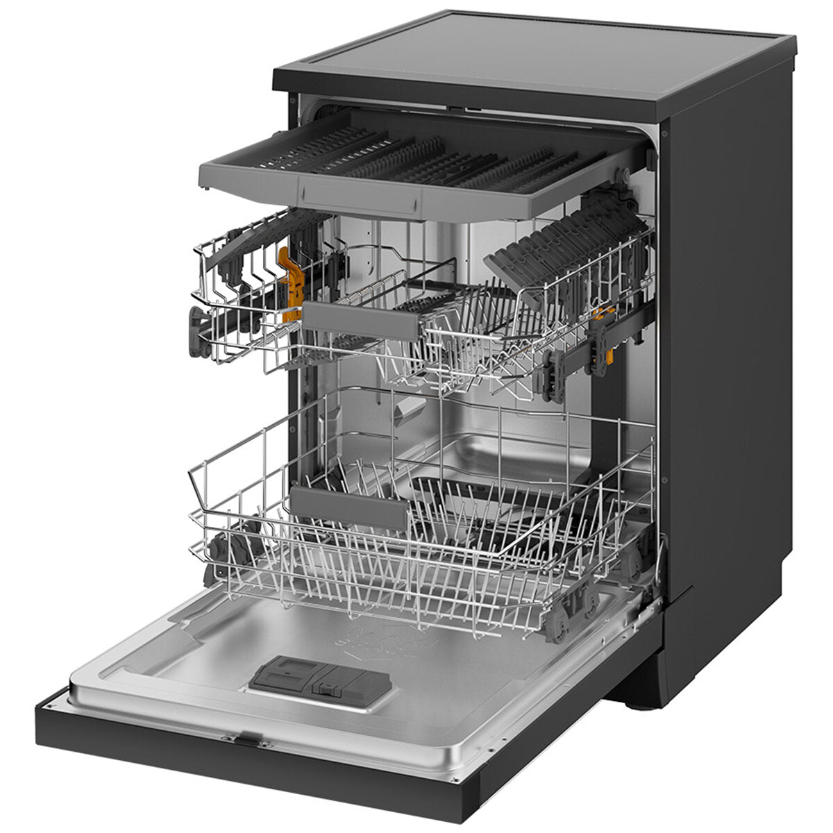 Whirlpool Freestanding Dishwasher 60cm WDFS3R4NBSAU - SuperSaverAU - view 5