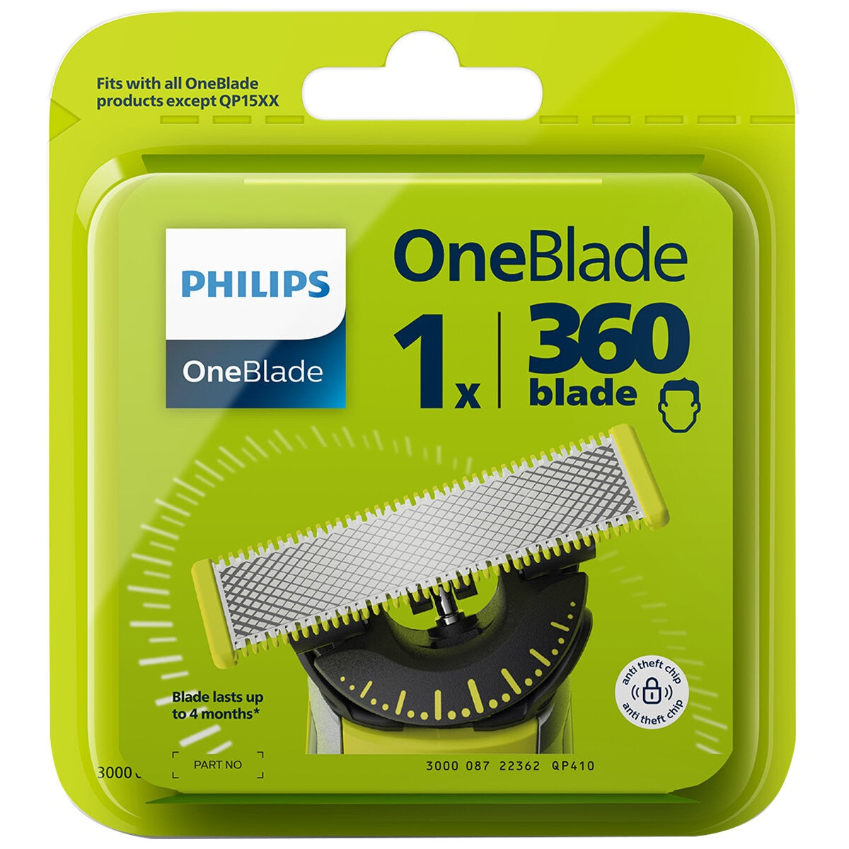 Philips OneBlade Face PRO 360 And 2 Blades 6003630 - SuperSaverAU - view 9
