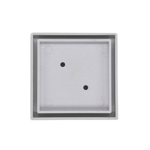 Grates 2 Go White UPVC Tile Insert Point Drain 90mm Centre Outlet G2GPV-1W