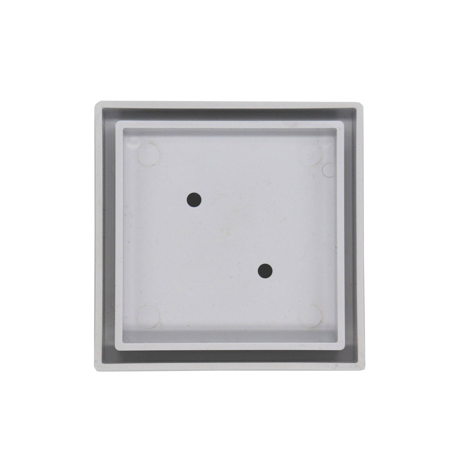 Grates 2 Go White UPVC Tile Insert Point Drain 90mm Centre Outlet G2GPV-1W