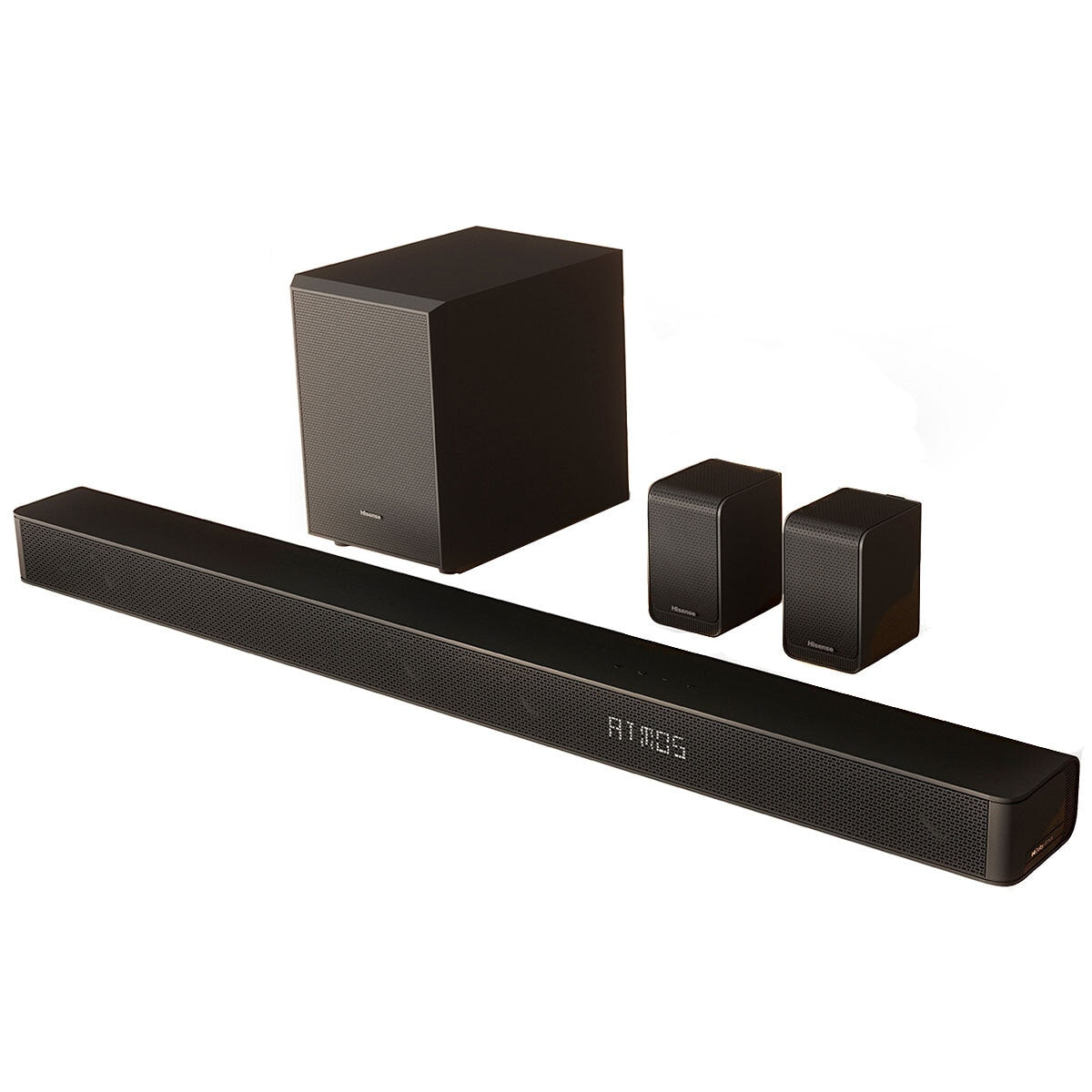 Hisense 5.1 Channel Dolby Atmos Soundbar With Wireless Subwoofer & Rear Speakers AX5100G - SuperSaverAU - view 1