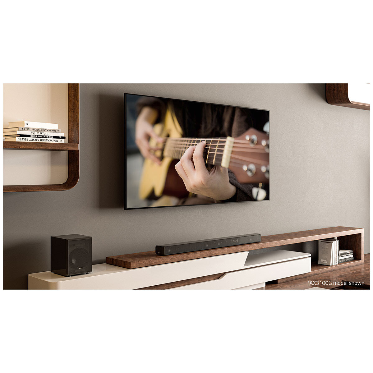 Hisense 5.1 Channel Dolby Atmos Soundbar With Wireless Subwoofer & Rear Speakers AX5100G - SuperSaverAU - view 4
