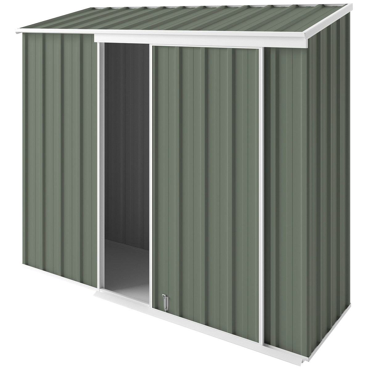 EasyShed Narrow Slider 2.25 x 0.78M Mist Green - SuperSaverAU - view 1