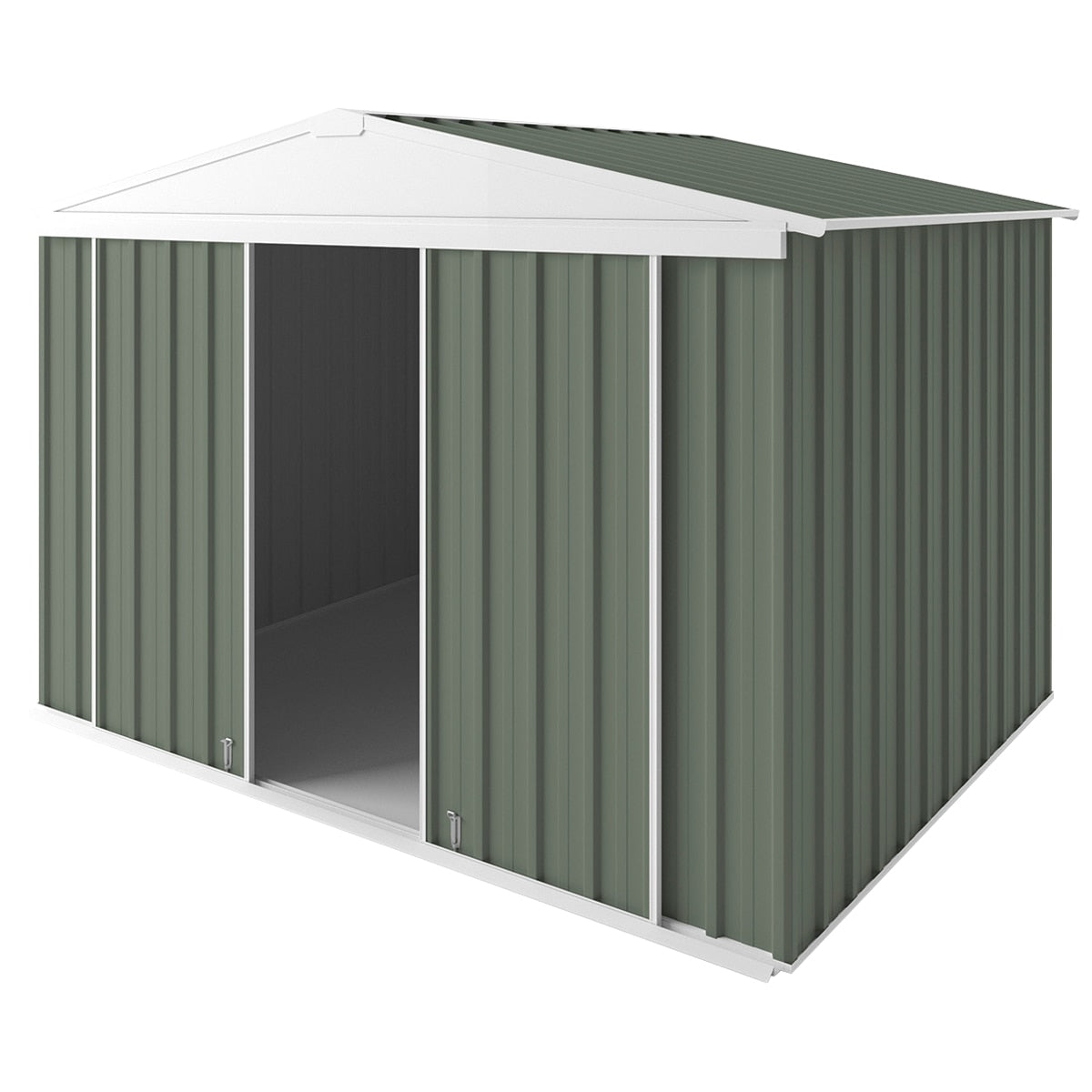 EasyShed Gable Slider 3 x 2.25M Mist Green - SuperSaverAU - view 1