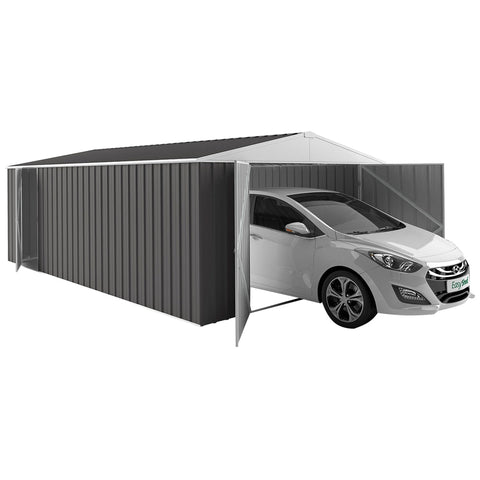 EasyShed Garage 6 x 3M Slate Grey - SuperSaverAU - view 1