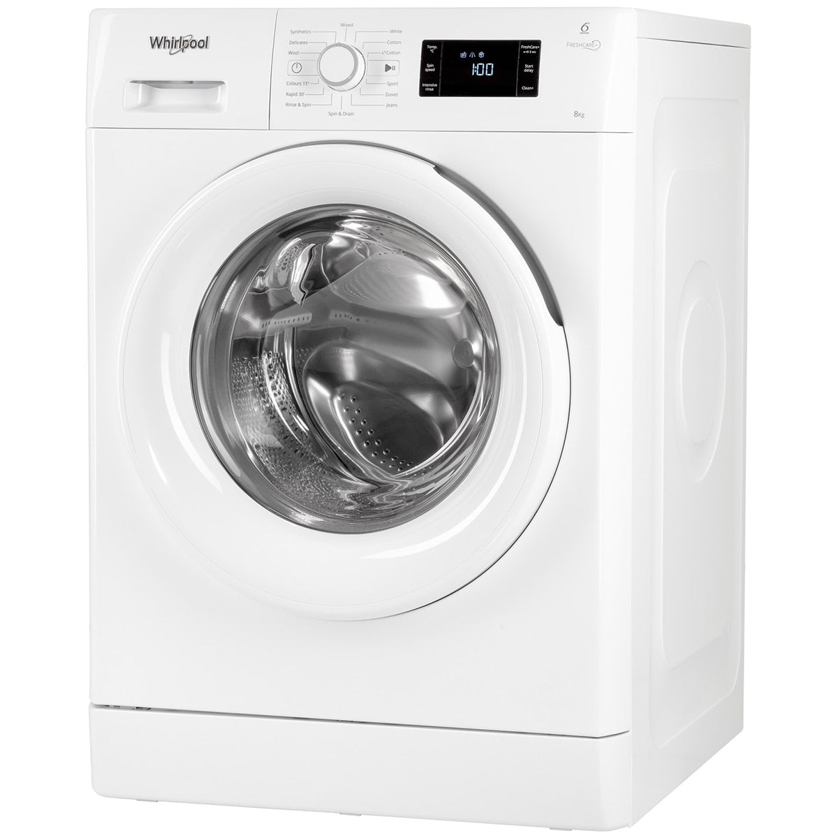 Whirlpool 8kg Front Loader Washing Machine FDLR80210 - SuperSaverAU - view 1