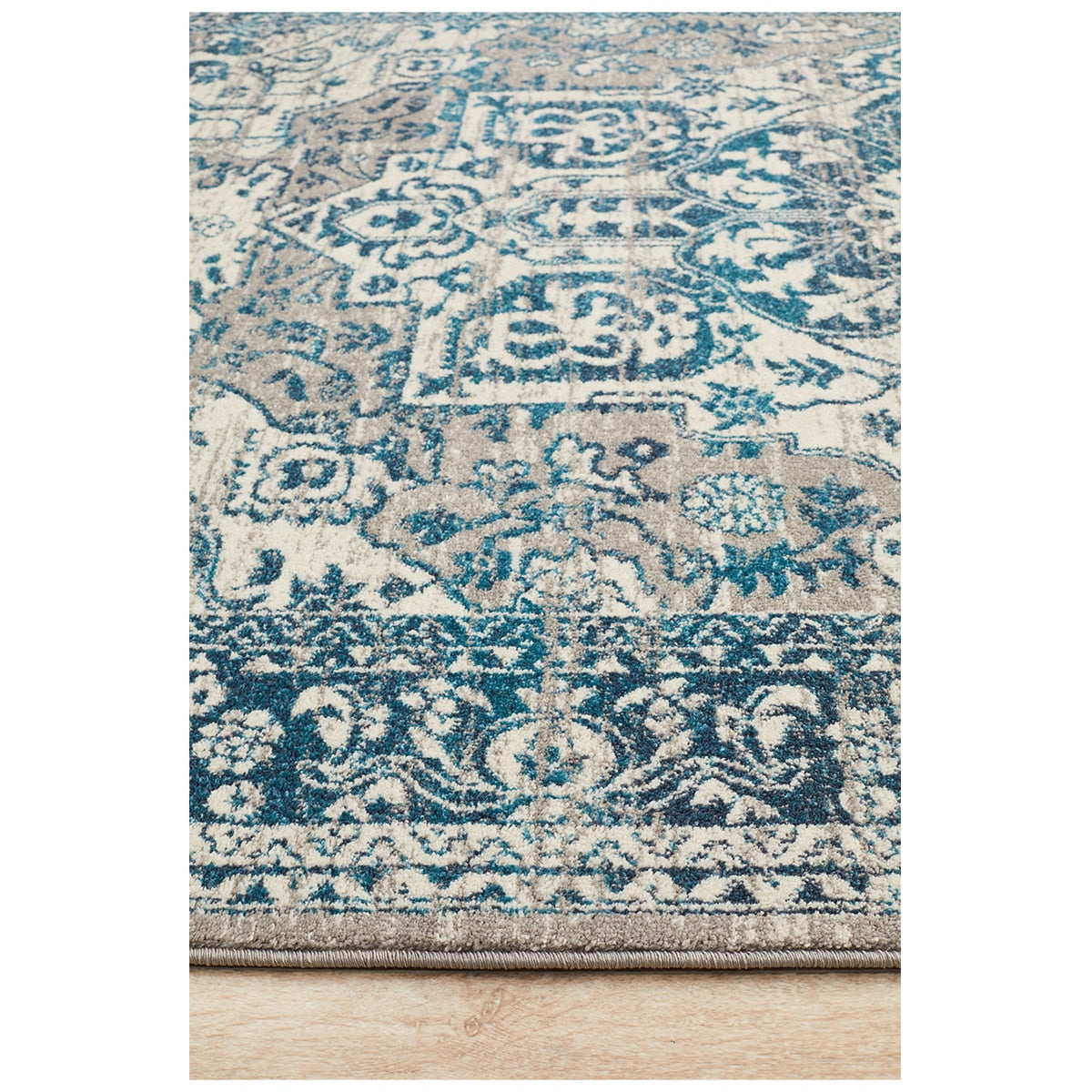 Rug Culture Babylon 207 Blue Indoor Rug 230 x 160cm - SuperSaverAU - view 2
