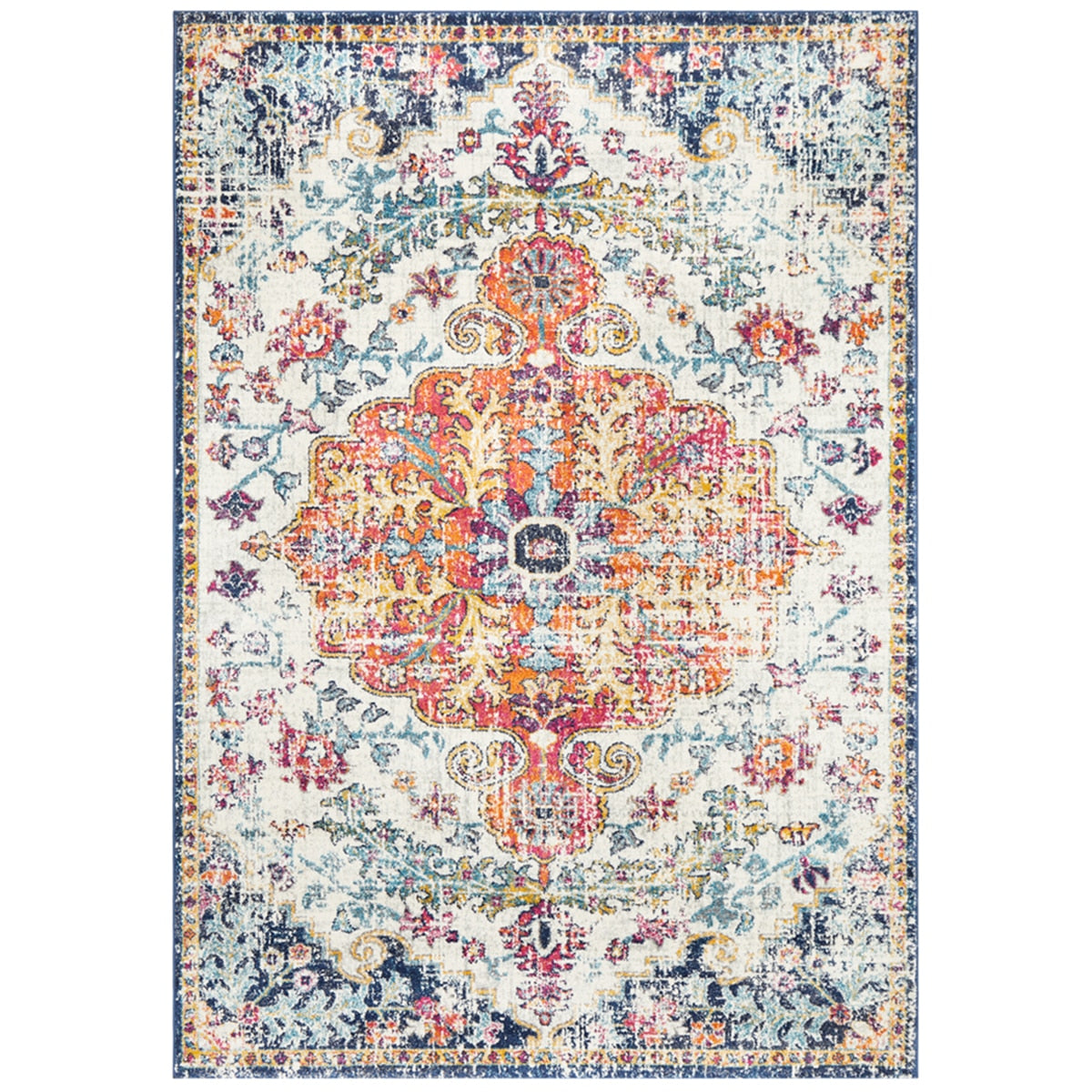 Rug Culture Evoke 254 White Indoor Rug 230 x 160cm - SuperSaverAU - view 1