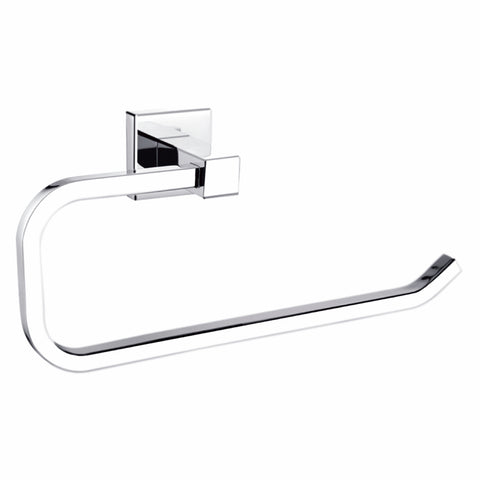 Mondella Rococo 245mm Chrome Towel Ring, Metal Wall Mount