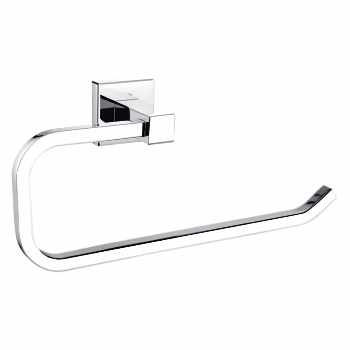 Mondella Rococo 245mm Chrome Towel Ring, Metal Wall Mount