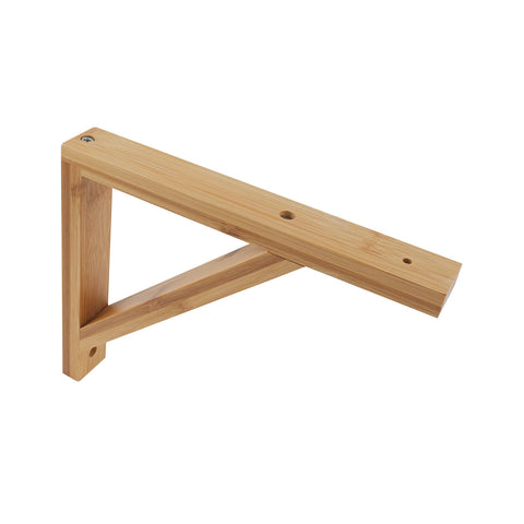 Carinya 210 x 170mm Varnished Bamboo Stayed Wall Bracket 30kg
