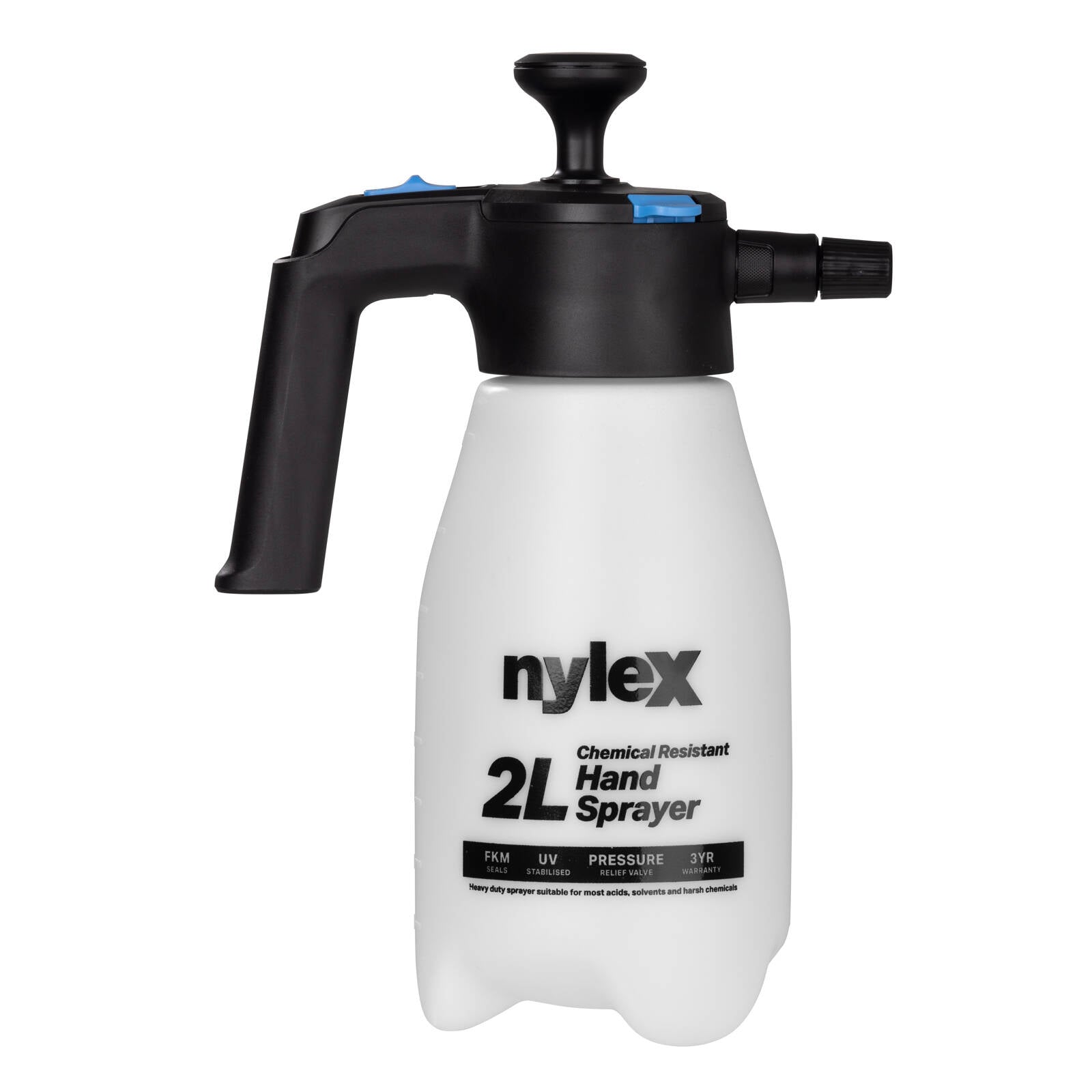 Nylex 2L Chemical Resistant Hand Sprayer, UV Stabilised, 360 Degree Spray