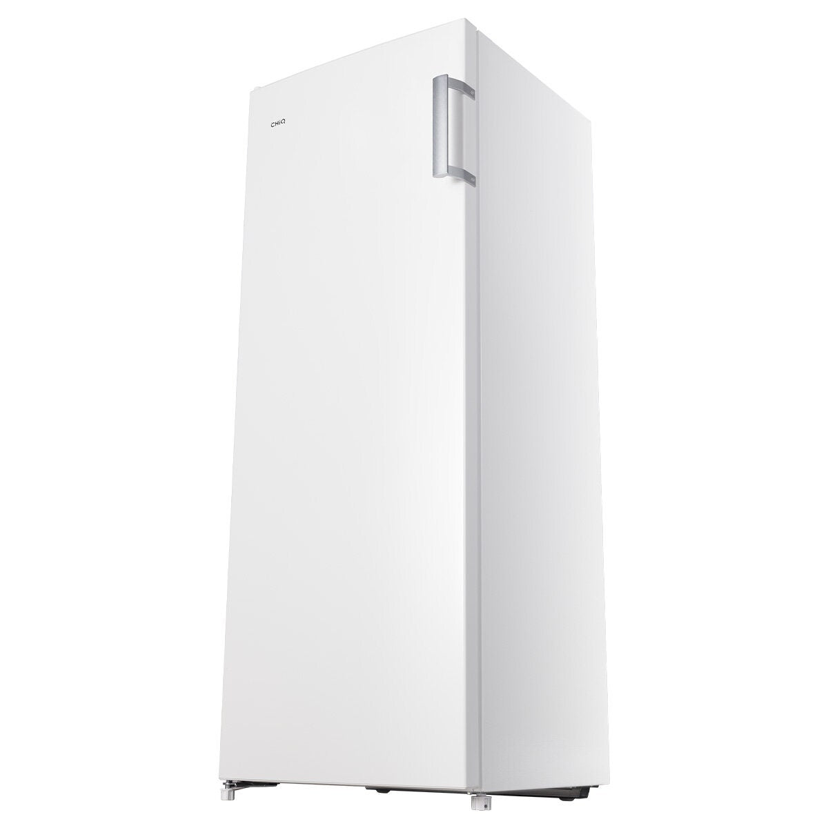 CHiQ 241L Upright Fridge - White, Reversible Door, Tempered Glass Shelves, 4.5 Star Energy - CSR241DW