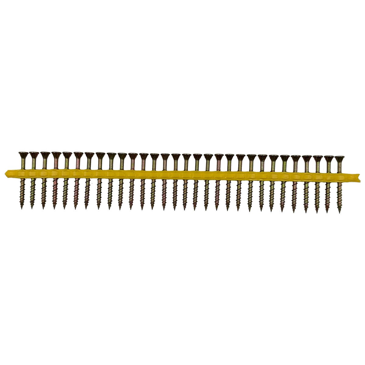 Simpson Strong Tie 10 x 50mm Zinc Yellow Subflooring Screw 500 Pack - Easy Start - Reduced Torque - SuperSaverAU - view 1