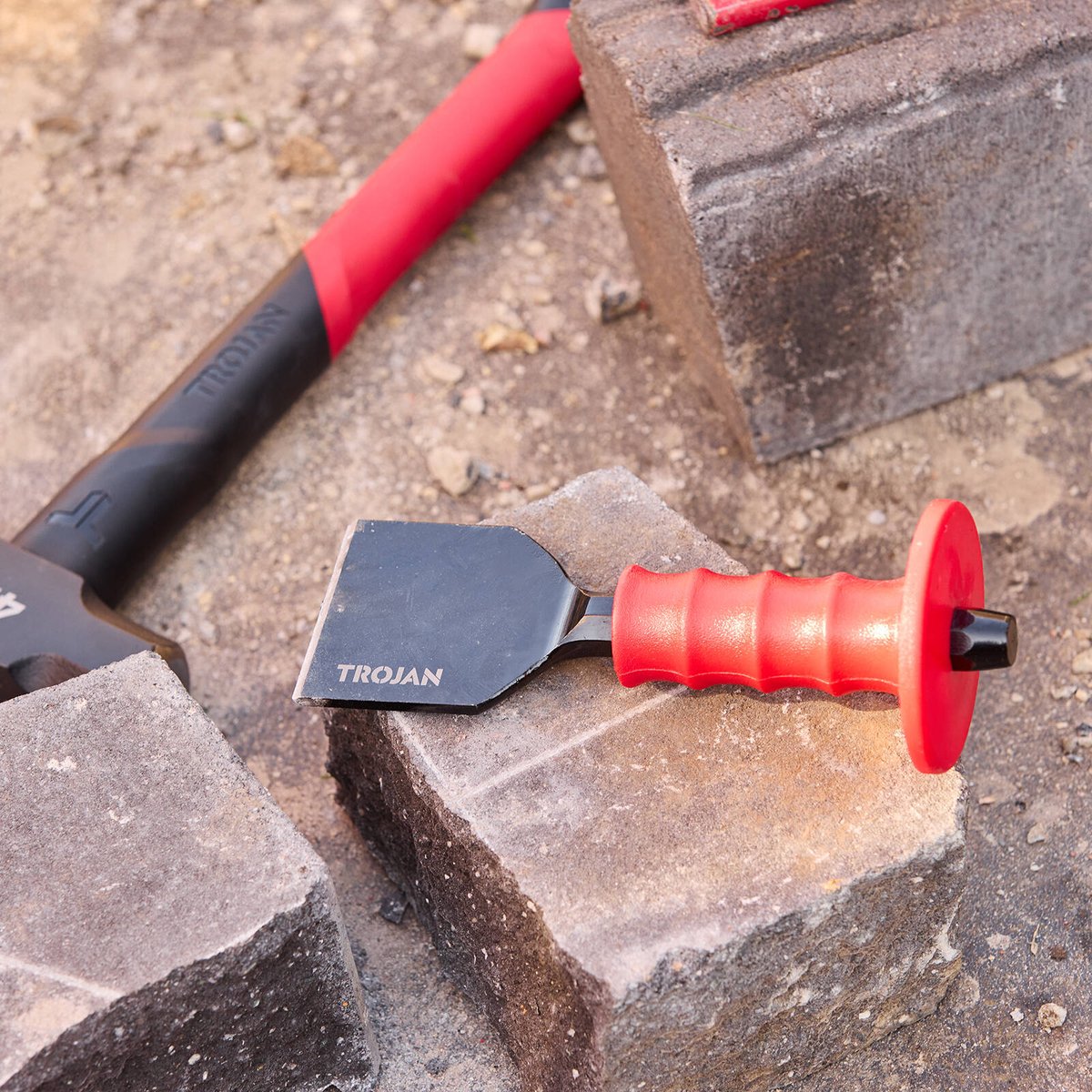 Trojan 75mm Electrician Bolster with Hand Guard