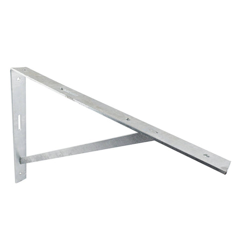 Carinya 600 x 450mm Galvanised Heavy Duty Straight Stay Bracket, 150kg Capacity