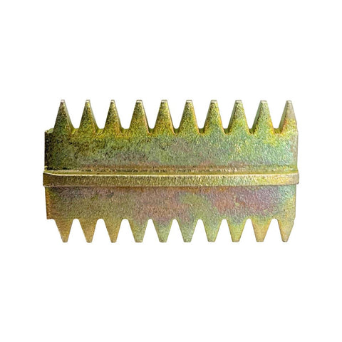 Mumme Tools 50mm Scutch Comb Premium Quality Steel for Masonry & Brick