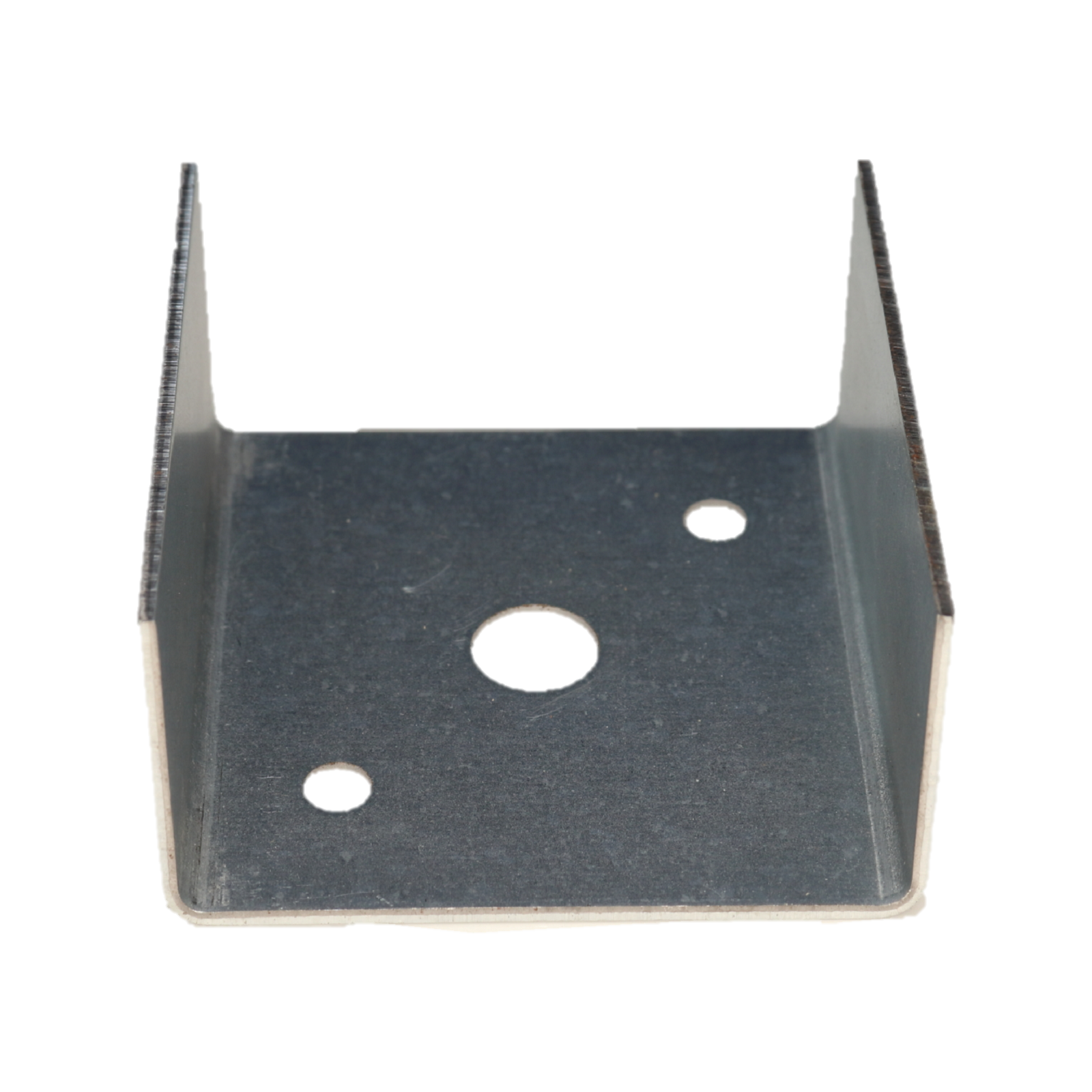 Australian Handyman Supplies 65 x 65mm Internal Fixing Post Bracket, Galvanised Steel