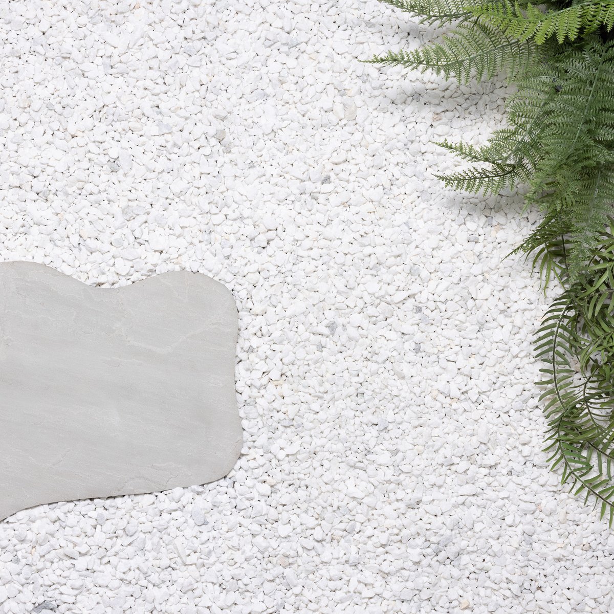 Tuscan Path 8-12mm 5kg White Natural Stone Pebbles