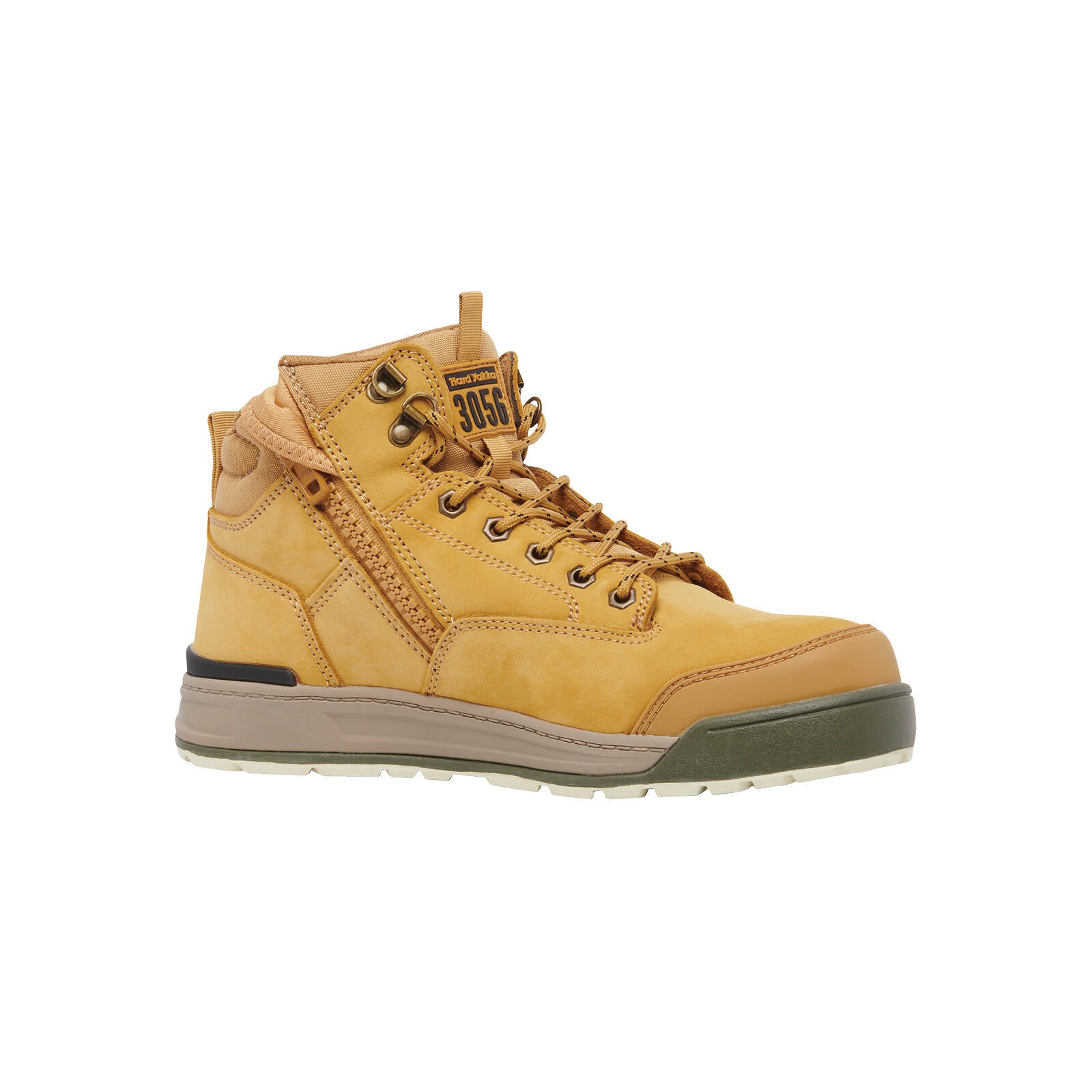 Hard Yakka Size 11 Wheat Leather Steel Cap Safety Boot