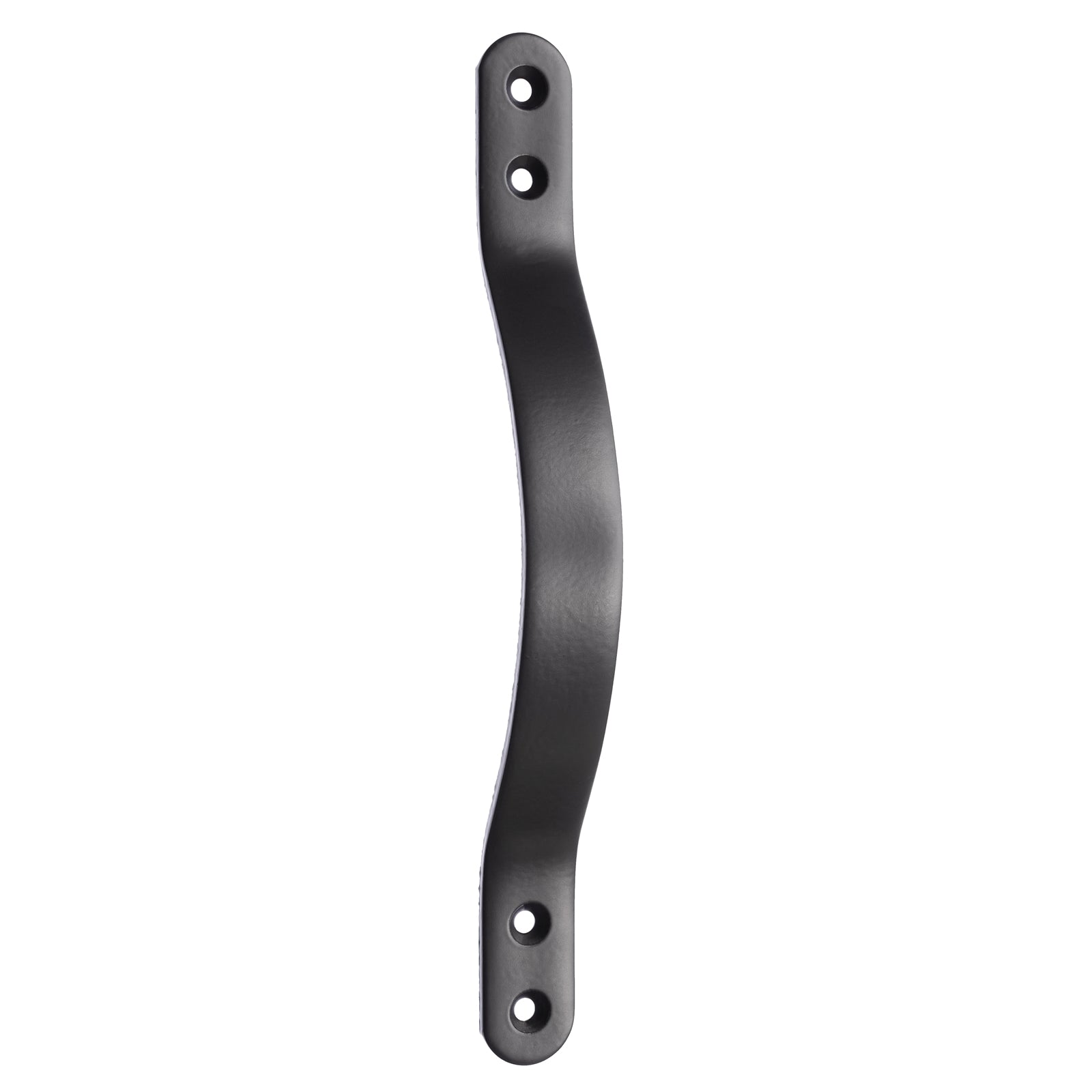 Zenith 254mm Matte Black Steel Gate Pull Handle