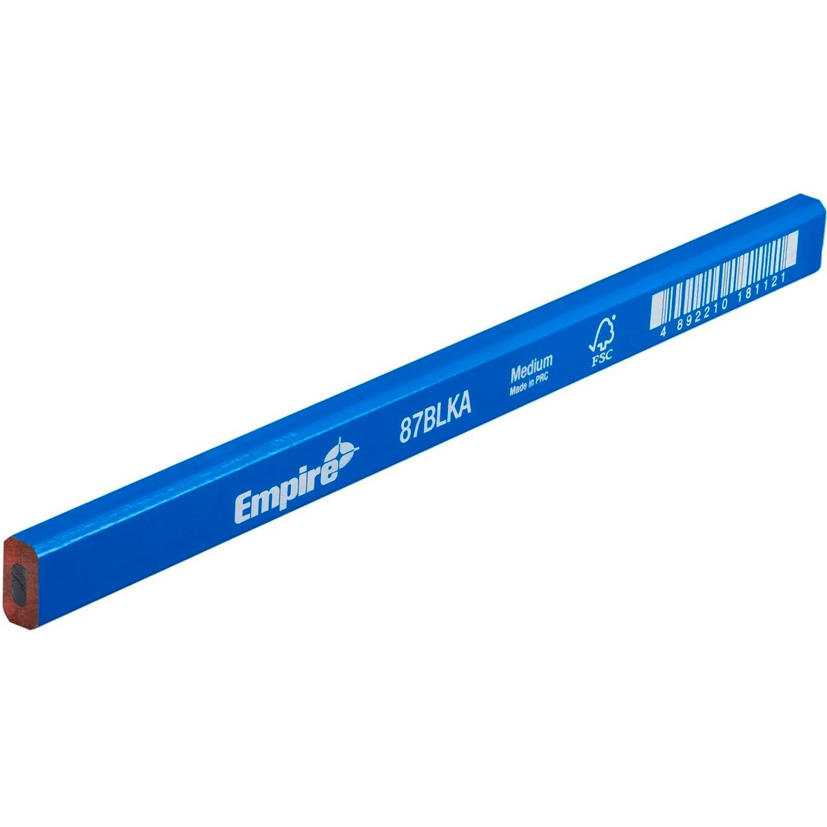Empire Medium Carpenter Pencil - Individual - 176mm x 13mm x 7mm - SuperSaverAU - view 1