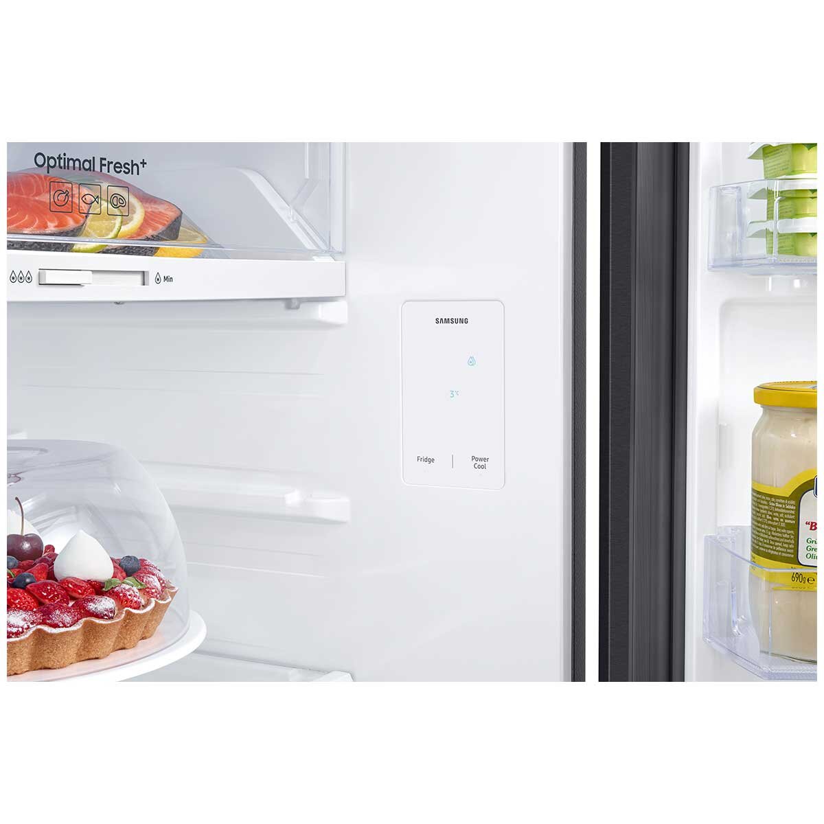 Samsung 348L Top Mount Refrigerator Black SRT3700B - SuperSaverAU - view 6