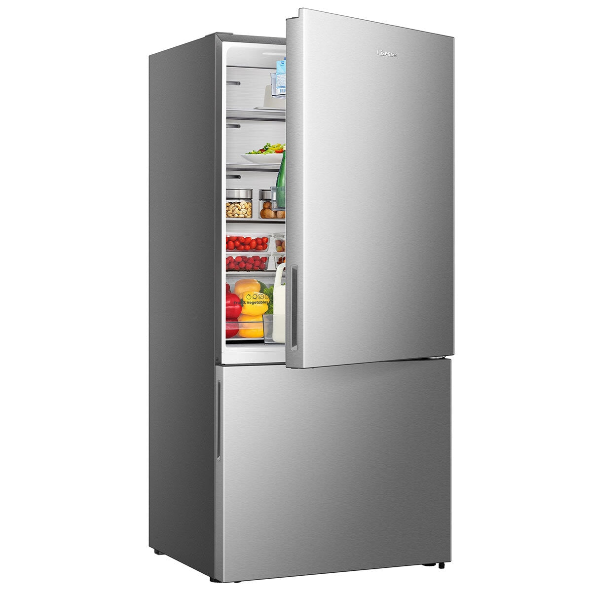 Hisense 503L PureFlat Bottom Mount Refrigerator HRBM503S - SuperSaverAU - view 4