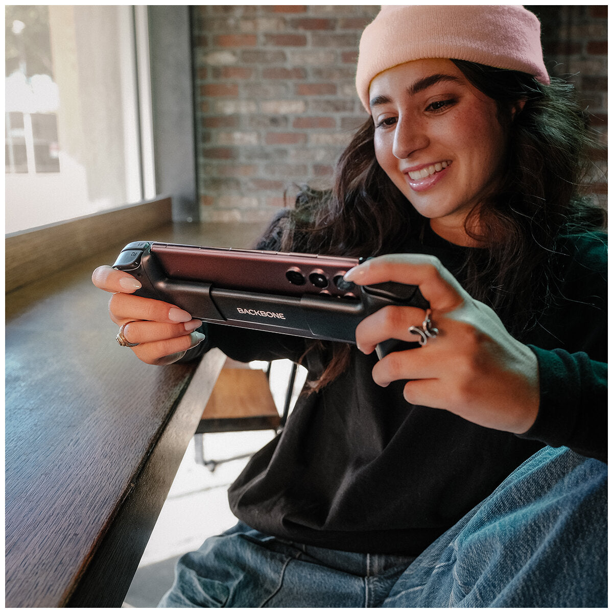 Backbone One Mobile Gaming Controller PlayStation Edition for iPhone White BM3601 - SuperSaverAU - view 10