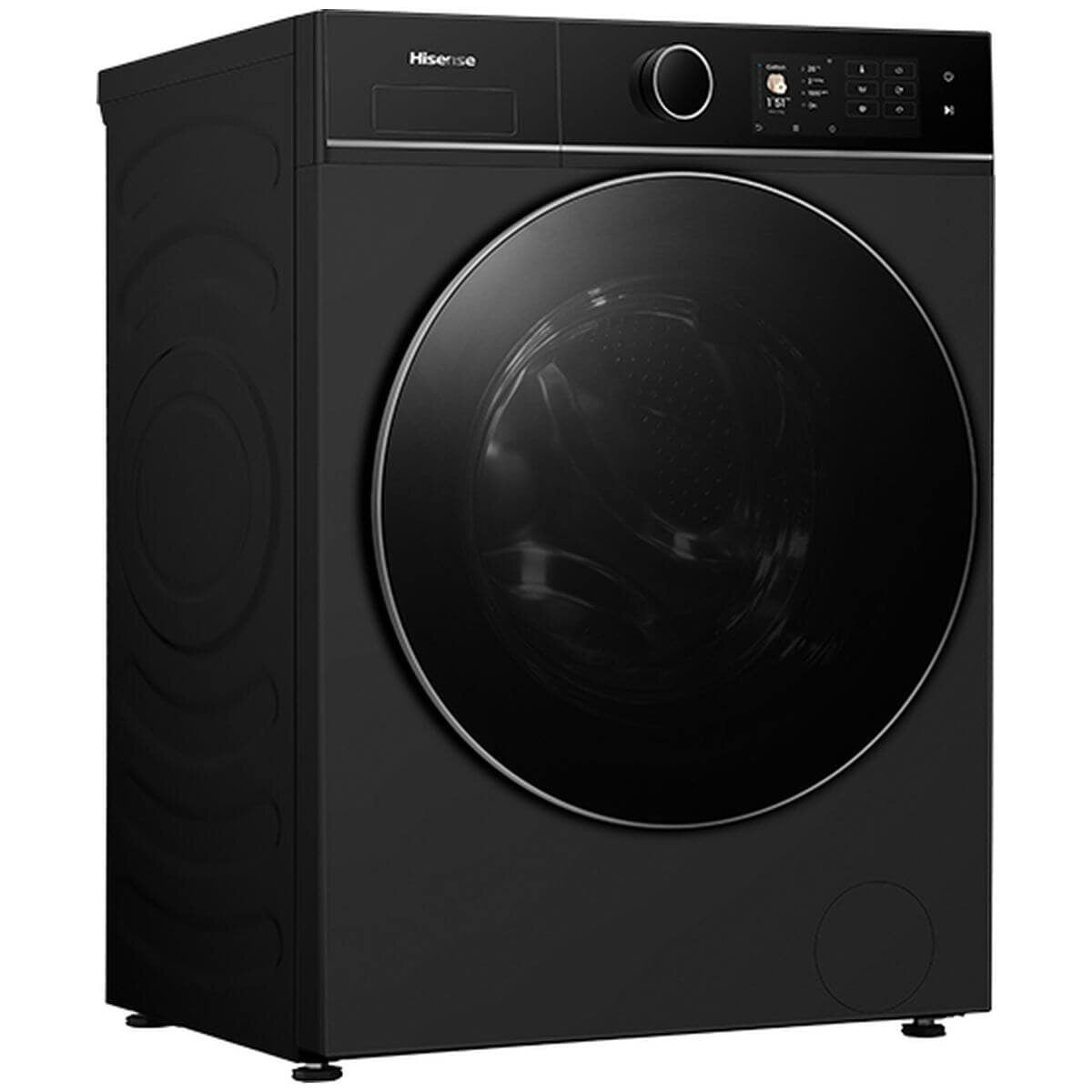 Hisense Series 8I 10kg Front Load Washer - Auto Dosing, Double 5 Star Rating, Charcoal Black - HWF8I1015BX