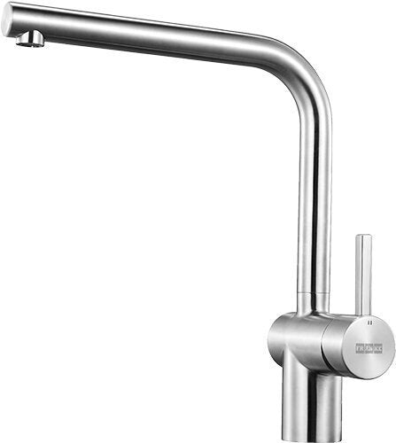 Franke Square Neck Mixer Tap - Stainless Steel 180-Degree Swivel 5 Star WELS 6L/min - TA9700