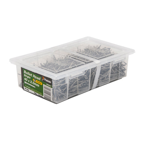 Paslode 40 x 2mm Bright Steel Bullet Head Nails - 2kg 1830 Pack