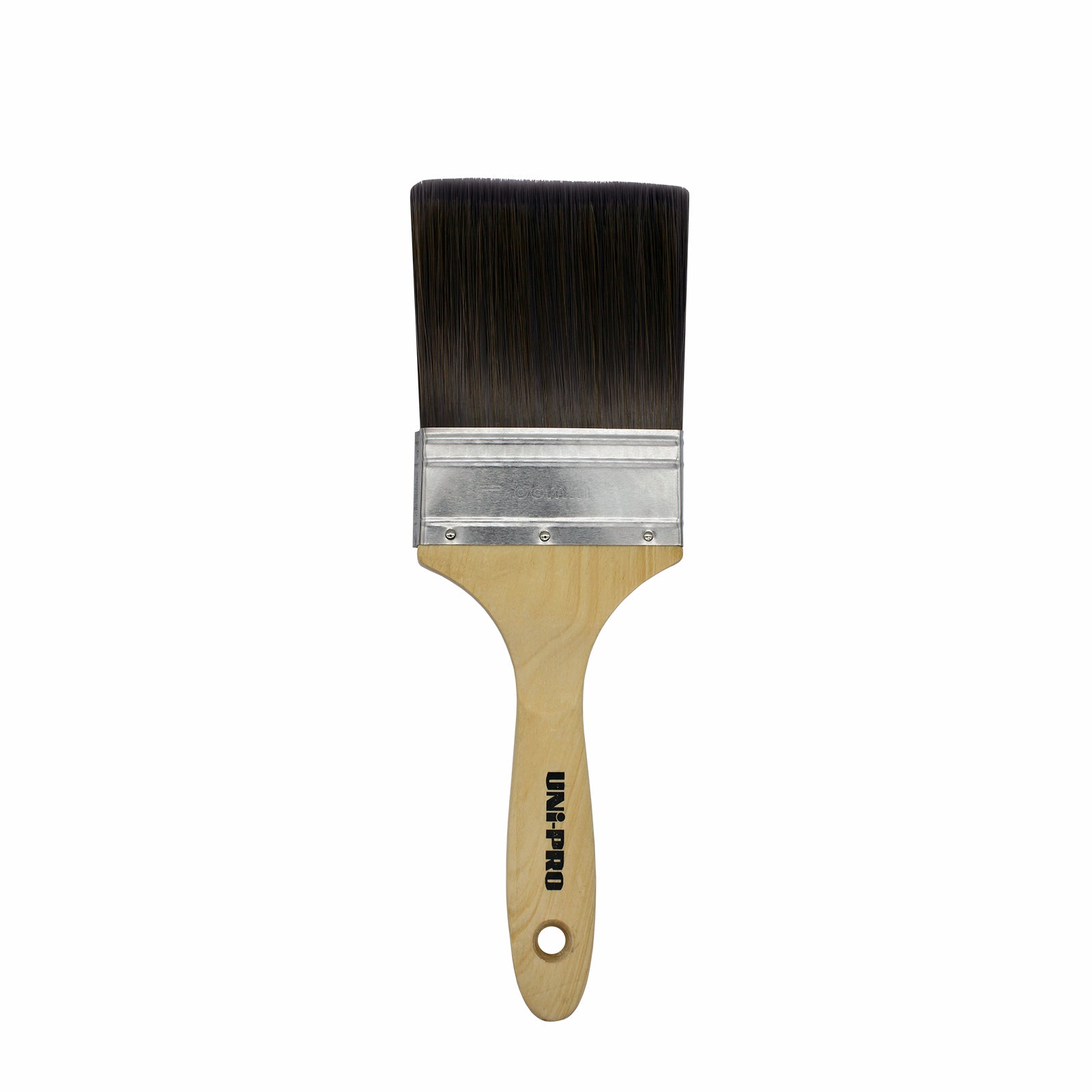 Uni-Pro 88mm You Can Do It Synthetic Wall Paint Brush, Timber Handle