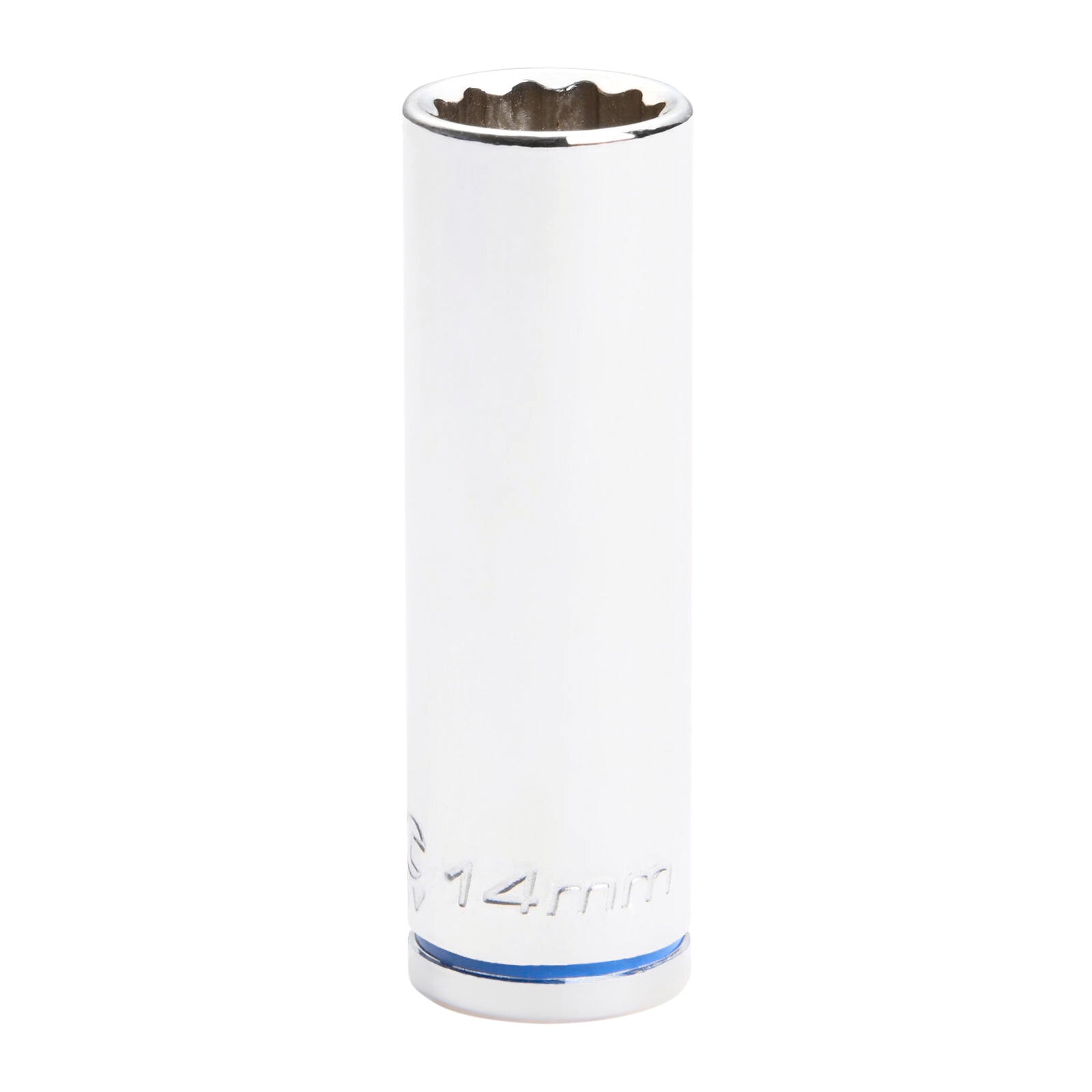 Kincrome 14mm 3/8" Square Drive Deep Socket, 6-Point Chrome Vanadium, Rust Resistant