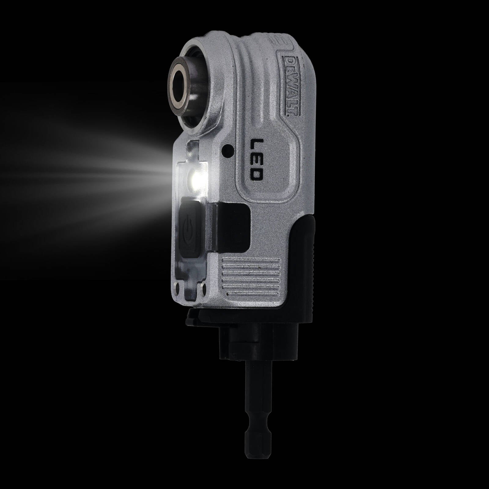 DeWALT 1/4" Right Angle HEX Impact LED Attachment DTLRA-QZ