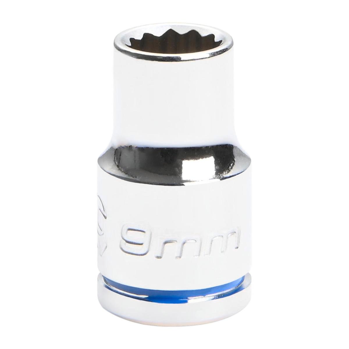 Kincrome 9mm 3/8 Drive Socket - Chrome Vanadium Steel - Rust Resistant - SuperSaverAU - view 1