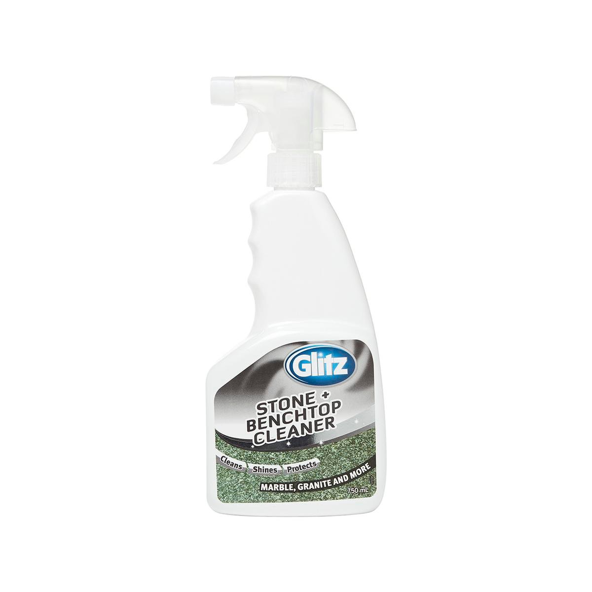 Glitz Stone Cleaner 750ml HDPE Non-Acidic Cleans Shines Protects - SuperSaverAU - view 1