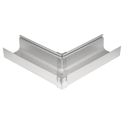 Fielders 115mm Zincalume Internal Gutter Mitre - 90-Degree Corner - Zinc - SuperSaverAU - view 1