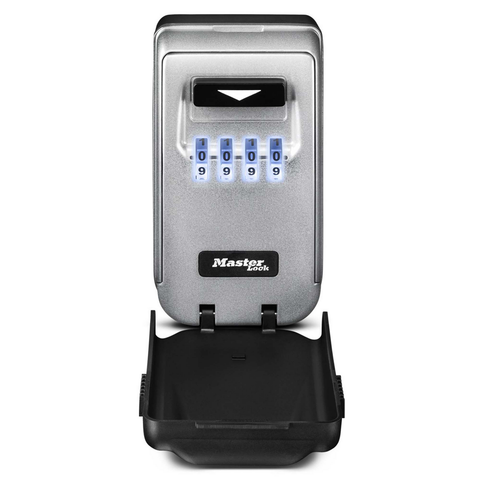 Master Lock Light Up Wall Mounted Key Safe with Combination Lock, 5425DAU