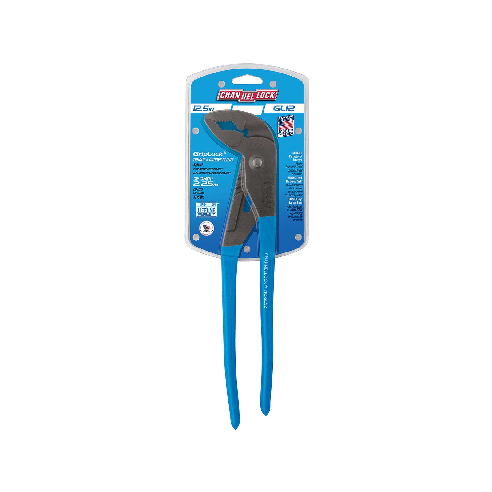 Channellock 300mm Griplock Tongue and Groove Pliers