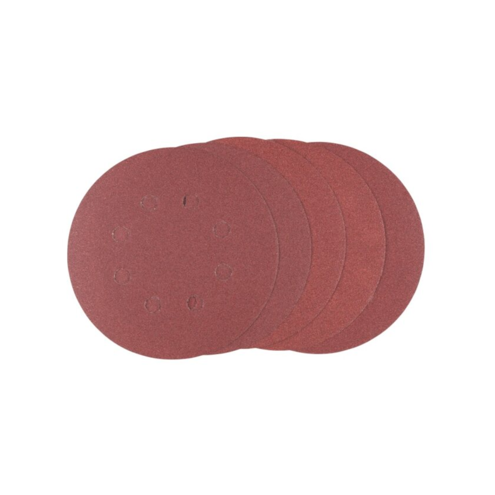 Irwin 125mm 120 Grit Quick Fit Random Orbital Sanding Discs, 8 Holes, 5 Pack