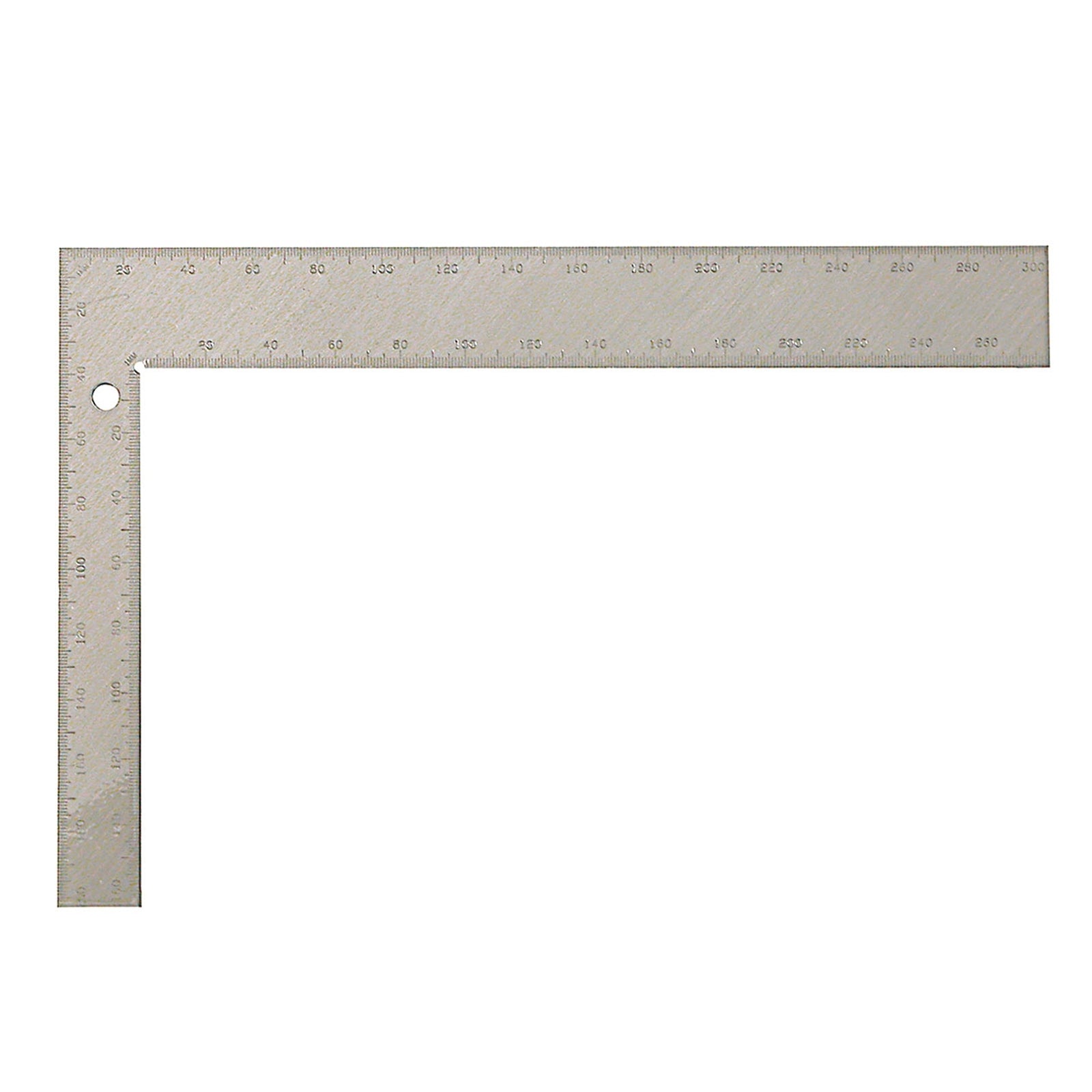 Empire 300 x 200mm Steel Framing Square, Metric and Imperial Graduations